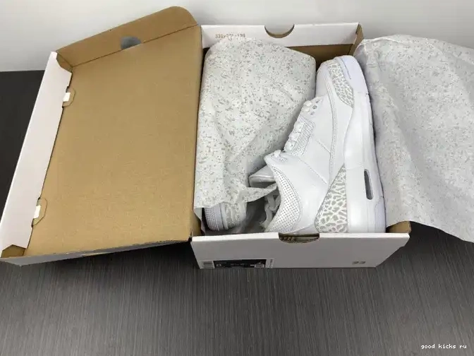 3 PS 'Triple Retro White' Jordan Air 429487-111 0508